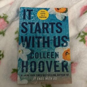 Colleen Hoover 'It Starts With Us' Book